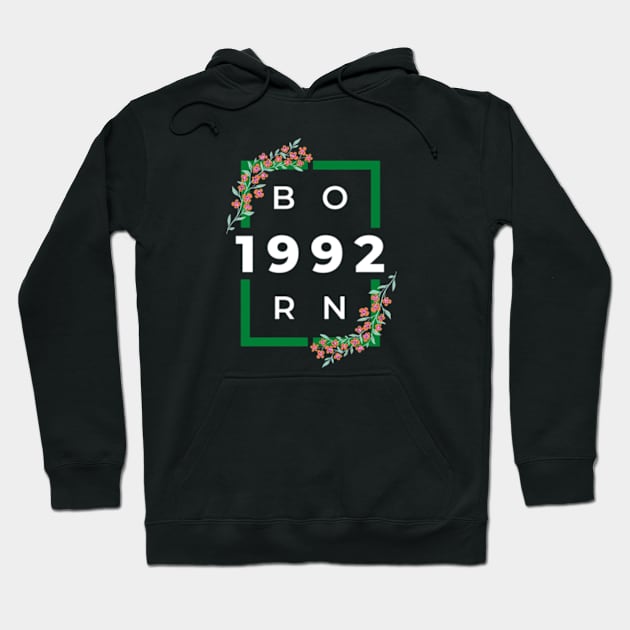 born in 1992 Hoodie by teehood